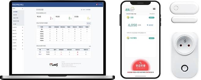 똑똑안부확인서비스