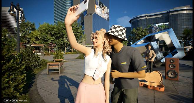 크래프톤의 인생 시뮬레이션 신작 '인조이'