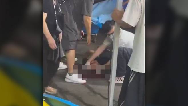 중국 우한 야시장서 총격사건 [홍콩 성도일보 캡처]