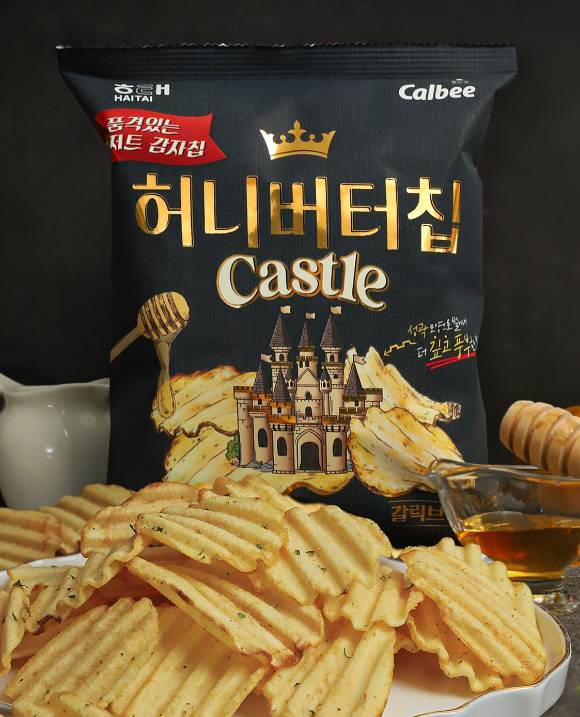 허니버터칩 캐슬. [사진=해태제과 제공]
