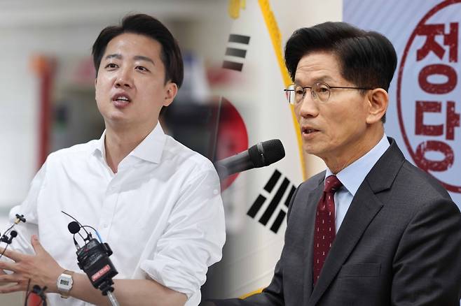 ▲ 개혁신당 이준석 후보와 국민의힘 김문수 대선 후보 [연합뉴스]&nbsp;