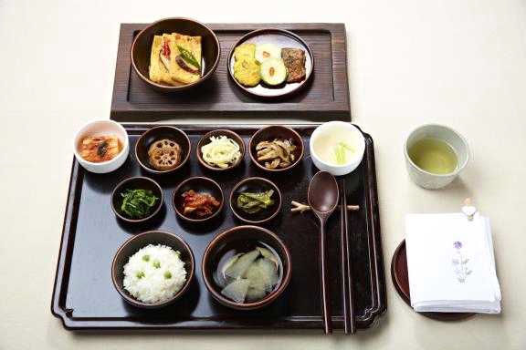 서울 진관사의 사찰음식.  한국불교문화사업단·국가유산청 제공