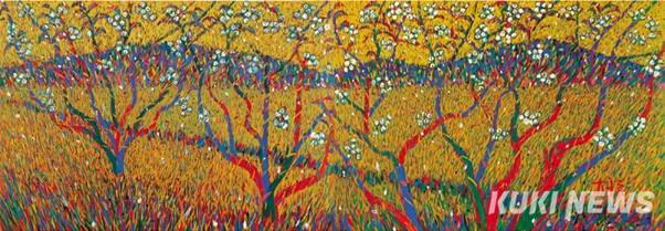 이대원, 농원, 1992, 캔버스에 오일, 112x162cm, 갤러리 현대