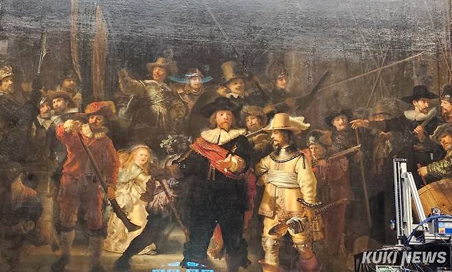 렘브란트 판 레인, 야경, 암스테르담 국립박물관&nbsp;