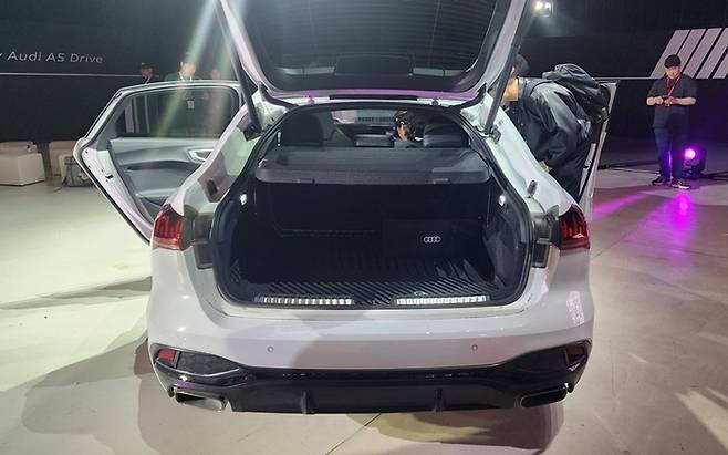 더뉴 아우디 A5 후면부 [사진촬영=최기성 매경 디지털뉴스룸 기자]