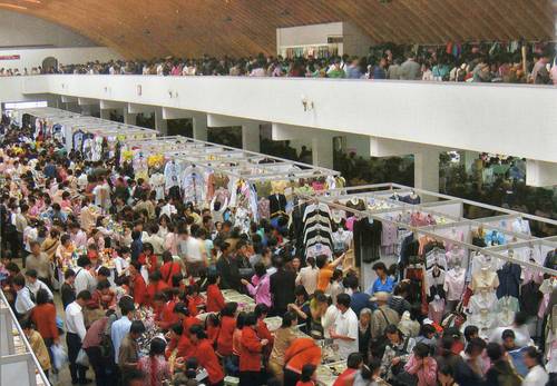 평양 중심가의 일반 소매시장인 중구시장. [매경DB 자료사진]