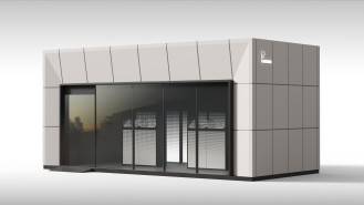 서울시가 만든 밀폐형 흡연부스./사진=서울시