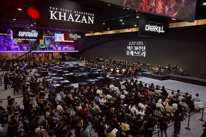넥슨 30주년 오케스트라 공연 현장 사진. 2025.05.19./사진제공=넥슨