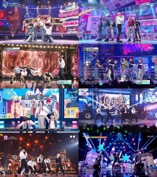 그룹 보이넥스트도어/각 방송사 프로그램 캡처