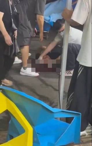 중국 우한 야시장서 총격사건 [홍콩 성도일보 캡처. 재판매 및 DB 금지]