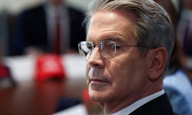 스콧 베선트 미국 재무장관. 로이터연합뉴스