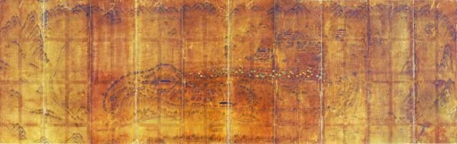 진주성도. 사진 제공=계명대행소박물관