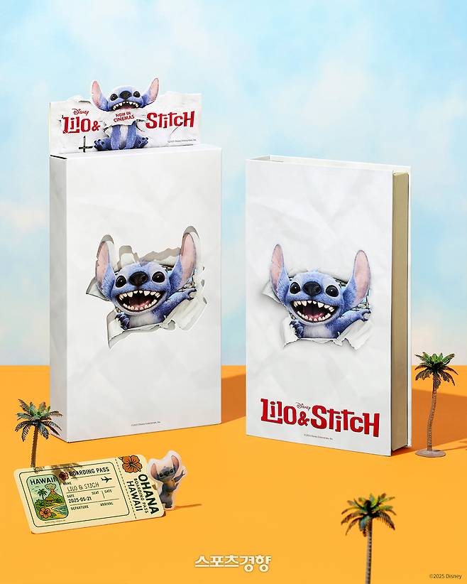 ‘릴로&스티치’ 한정판 굿즈. 월트디즈니 컴퍼니 코리아 제공