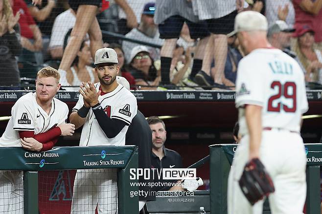 ▲ 애리조나 메릴 켈리는 콜로라도를 상대로 7이닝 1피안타 11탈삼진 무실점 호투로 시즌 5승을 수확했다.