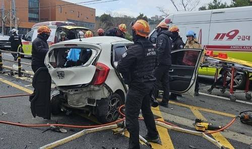 사고 현장 [청주 동부소방서 제공]