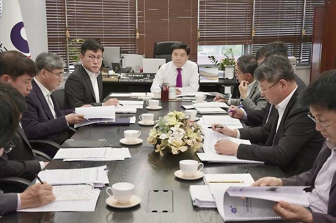 반부패·청렴추진단 1차 회의 [새만금개발청 제공. 재판매 및 DB 금지]