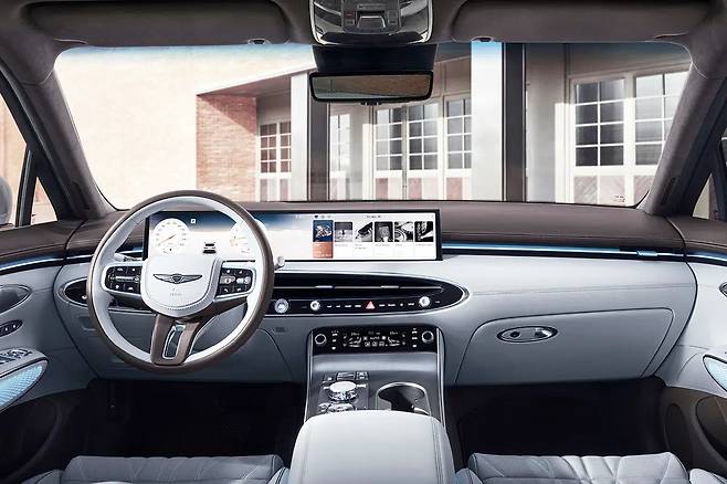 제네시스 GV70 실내