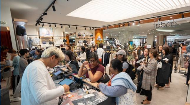 호주 시드니에 문을 연 안다르 시드니 1호점/사진제공=안다르