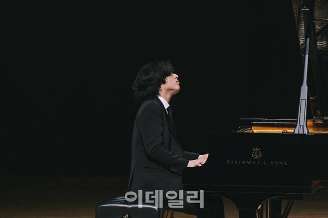 ‘2025 통영국제음악제-임윤찬 피아노 리사이틀’의 공연 장면(사진=통영국제음악재단)