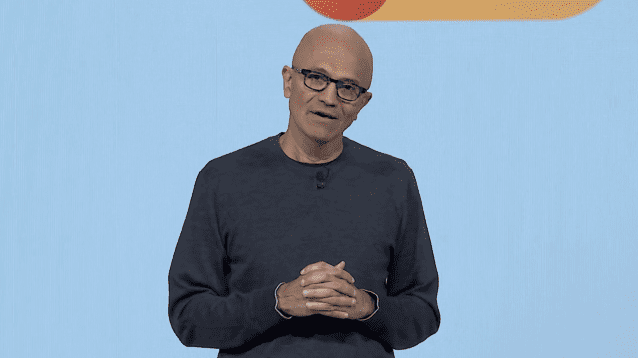 나델라 CEO는 코파일럿 스튜디오의 기능 업데이트 내용도 발표했다. (사진=마이크로소프트 빌드 2025 캡처)