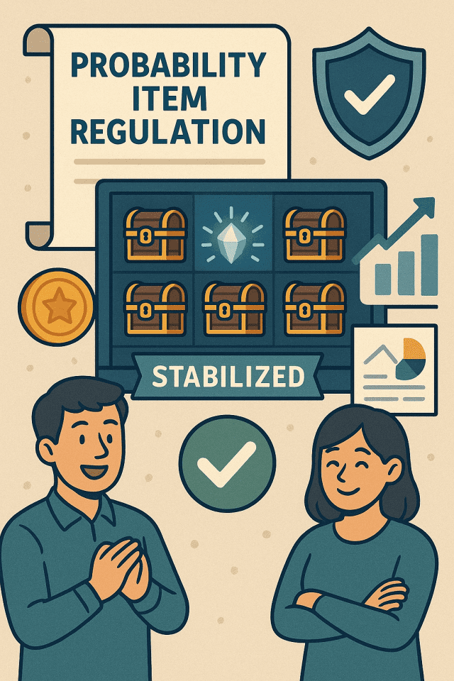 확률형 아이템 도입 (사진=챗GPT 제작)