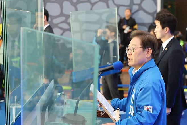 더불어민주당 이재명 대선 후보 (공동취재) ⓒ연합뉴스