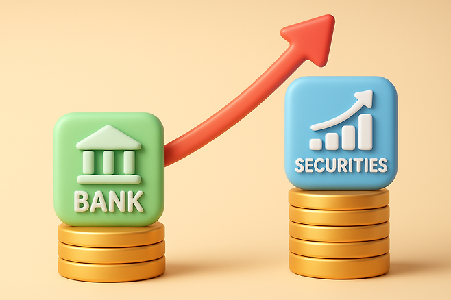 국내 금융주가 올해 들어 꾸준한 강세를 보이고 있다. Open AI를 활용한 이미지