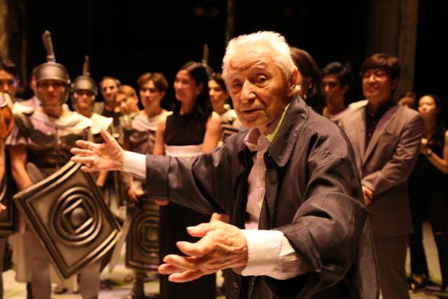 2016년 국립발레단의 '스파르타쿠스' 공연 당시 한국을 찾은 유리 그리고로비치. 국립발레단 제공