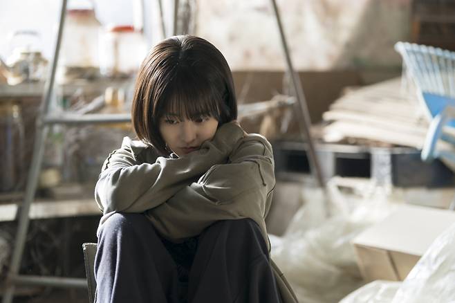 미지인 척하는 미래. 사진제공=tvN&nbsp;