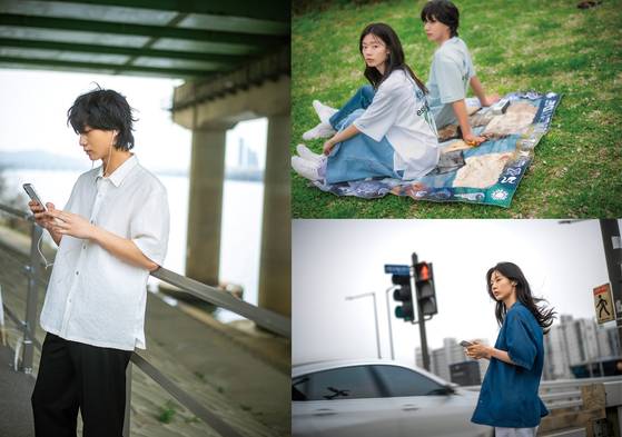 신원의 남성복 브랜드 ‘지이크’가 지난 12일 NHN벅스의 음악 큐레이션 브랜드 에센셜과 함께 출시한 콜라보레이션 컬렉션 이미지. 사진 신원