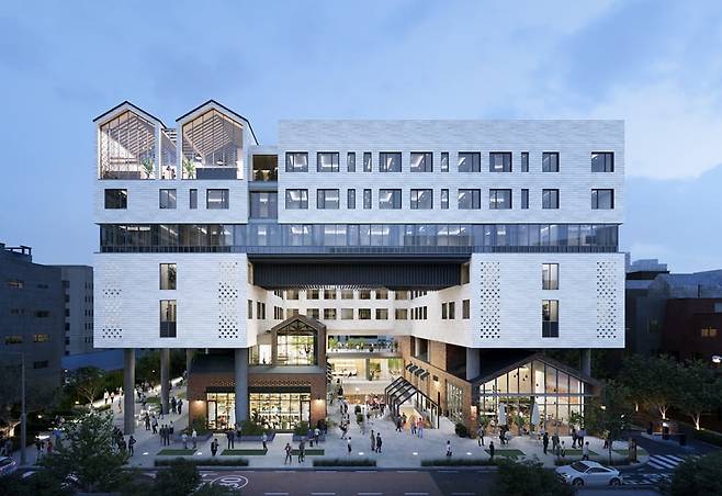 서울 서교동 누디트 홍대 전경. 한경DB