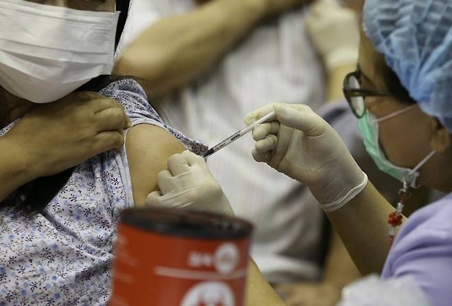 태국 코로나19 백신 접종. EPA연합뉴스