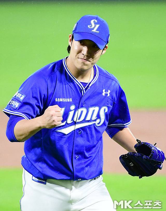 위기에 몰린 삼성을 구해야 할 원태인. 사진=김영구 기자