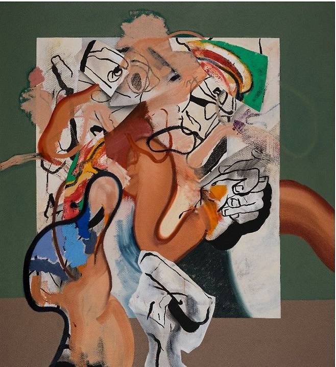 Bardo No.2, 2024, Oil Paint on Linen, 200 x 180 cm *재판매 및 DB 금지