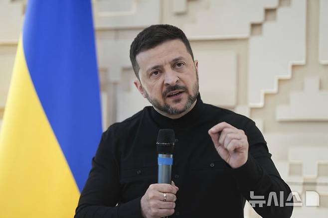 [앙카라=AP/뉴시스] 볼로디미르 젤렌스키 우크라이나 대통령. (사진=뉴시스DB)