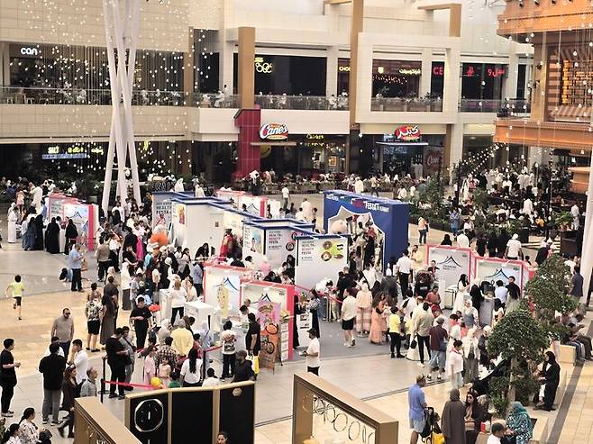 15일(이하 현지시간)부터 17일까지 쿠웨이트 수도 쿠웨이트시티에서 열린 '2025 한국 헬스&뷰티 페스타' (사진=한국관광공사) *재판매 및 DB 금지