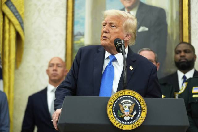 도널드 트럼프 미국 대통령. AP연합뉴스