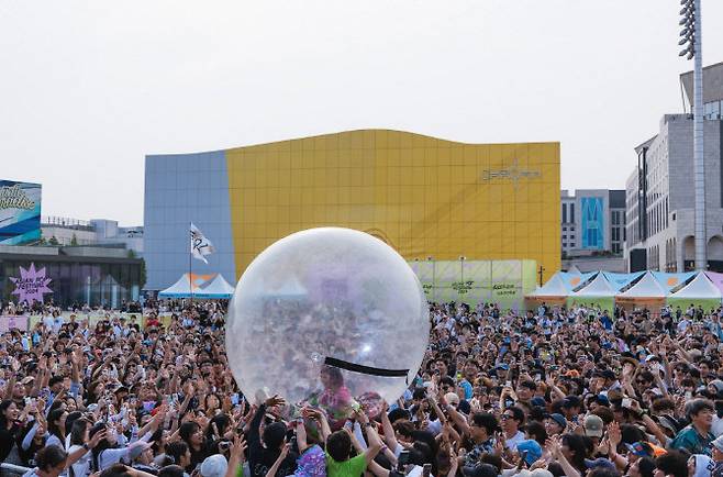 지난해 열린  파라다이스시티_‘아시안 팝 페스티벌 2024’ 현장      사진제공｜파라다이스시티
