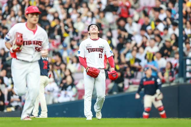 KIA 타이거즈 투수 윤영철. /사진=KIA 타이거즈 제공