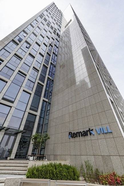 인공지능(AI) 기술이 접목된 주거용 오피스텔 리마크빌 이스트폴. 박해윤 기자