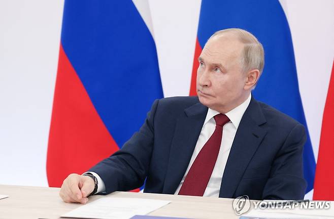 블라디미르 푸틴 러시아 대통령 [로이터/크렘린풀 연합뉴스. 재판매 및 DB 금지]