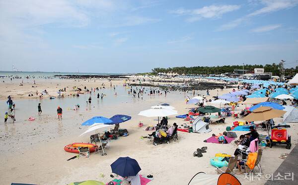 제주시 한림읍 금능해수욕장. ⓒ제주의소리 자료사진