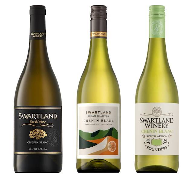 하이트진로가 처음으로 수입한 남아프리카공화국 와인인 '스와틀랜드 와인' 3종. / 사진=하이트진로