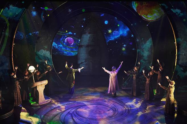 뮤지컬 ‘라이카’의 공연 장면(사진=라이브러리컴퍼니)