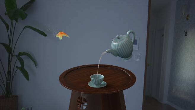 무아 명상 콘텐츠 속 화면