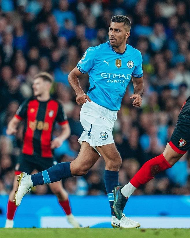 21일 본머스와 경기에 교체 투입되면서 240일 만에 경기에 나선 맨체스터 유나이티드의 로드리