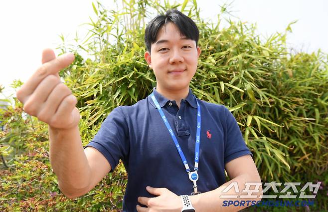 황덕현 서울시체육회 주임이 14일 스포츠조선과 인터뷰를 하고 있다. 박재만 기자 pjm@sportschosun.com/2025.05.14/