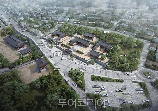 여수시가 추진 중인 전라좌수영 동헌 복원사업 조감도./ 사진=여수시&nbsp;