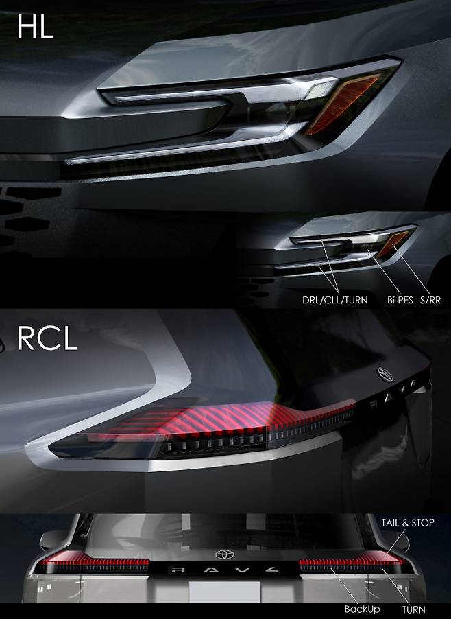 토요타 RAV4 (Toyota RAV4 Design Sketch)