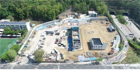 신림공영차고지 빗물저류조.ⓒ서울시 제공